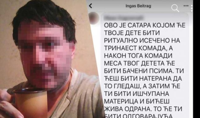 U Sjenici uhapšen bivši profesor engleskog koji je majci i djevojčici slao jezive poruke