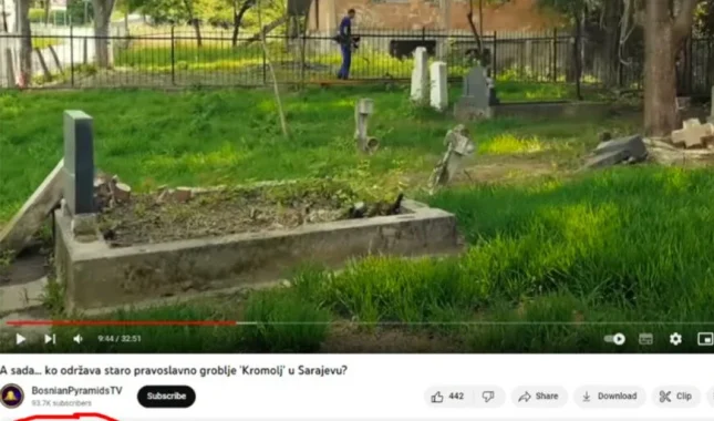 Fake news: Čišćenje pravoslavnog groblja podvalili kao „strašan vandalizam“ u Sarajevu! (VIDEO)