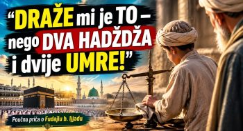 “DRAŽE mi je TO – nego DVA HADŽDŽA i dvije UMRE!” (VIDEO)