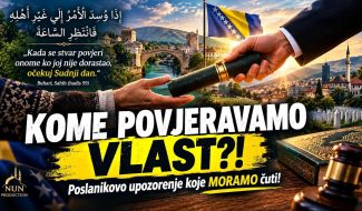 Kome POVJERAVAMO GLAS?! Poslanikovo, s.a.v.s. upozorenje koje MORAMO ČUTI prije izbora! (VIDEO)