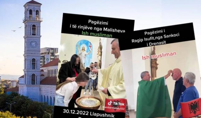 Masovno pokrštavanje Albanaca muslimana na Kosovu (VIDEO)