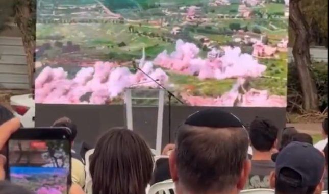 Kultura zločina: Ovo ima samo u Izraelu, javna projekcija rušenja libanskih sela /VIDEO/