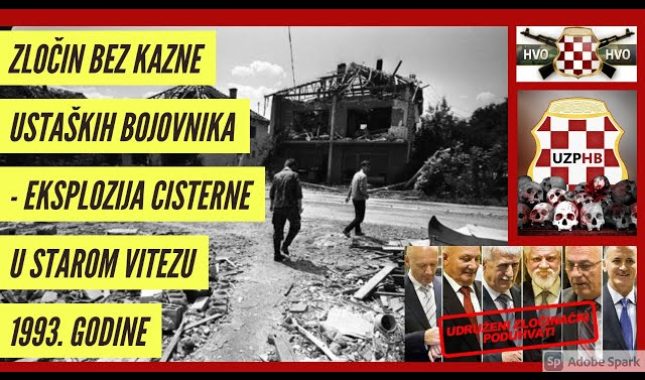 Pogledajte kako je HVO koristio kamione bombe za teroristički napad na Bošnjake u Vitezu (VIDEO)