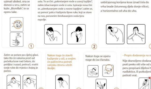 Opis abdesta, tejemumma i gusula (propisanog kupanja) PDF download