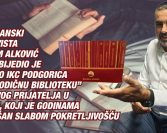 Ćazim Alković iz Bara obradovao slabo pokretljivog sugrađanina vrijednom porodičnom bibliotekom