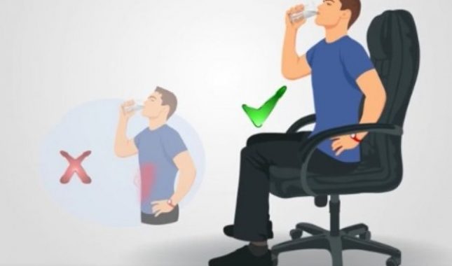 Zašto vodu nije zdravo piti stojeći?